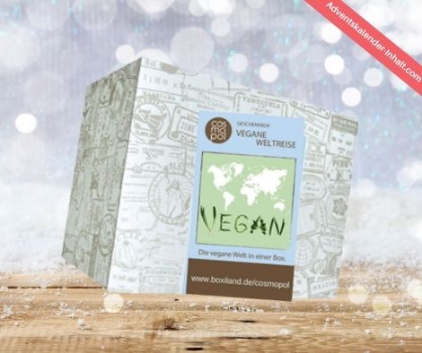  Vegane Weltreise Geschenkbox