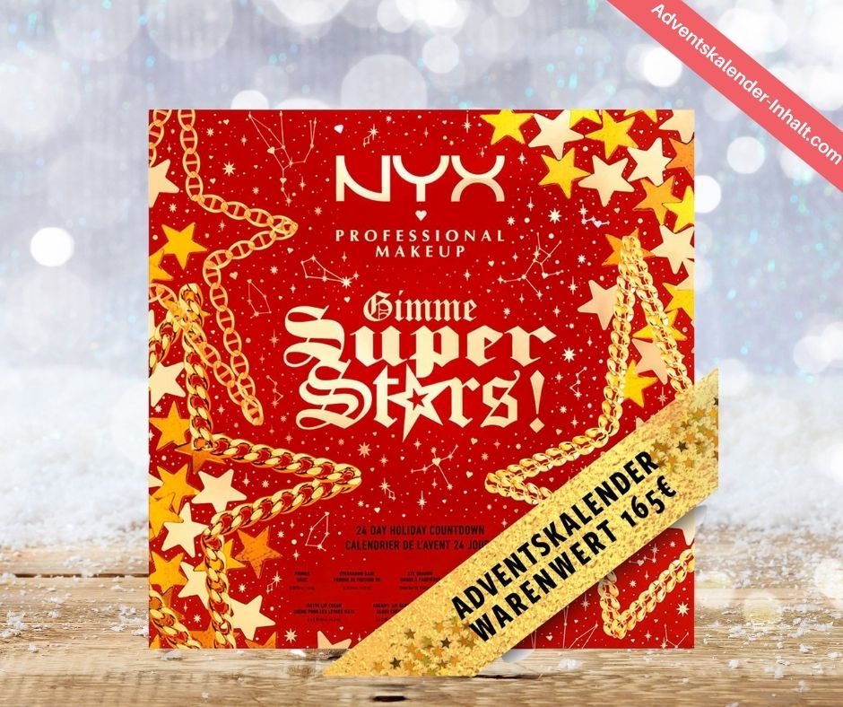 NYX Gimme Super Stars! Adventskalender 2021