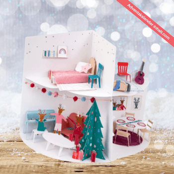 „festive House“ Paper Craft-Adventskalender