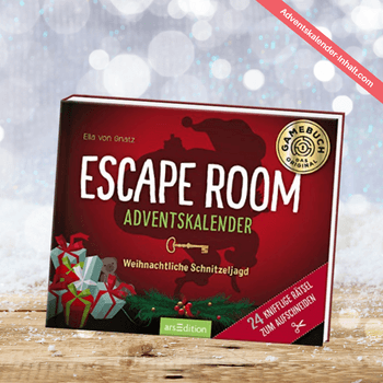 Escape Room Adventskalender – Weihnachtliche Schnitzeljagd