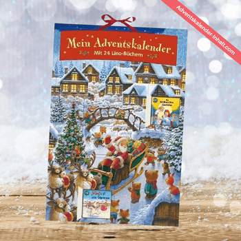 Coppenrath Mein Adventskalender - Mit 24 Lino-Büchern