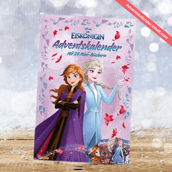 Die Eiskönigin: Minibuch-Adventskalender