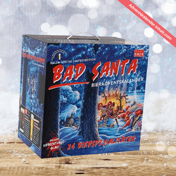 Bier-adventskalender Bad Santa 2020